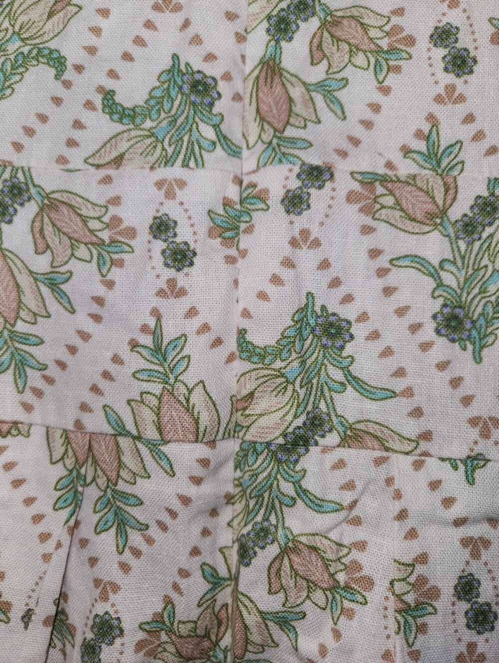 NWT Avec Les Filles Fit & Flare Linen Blend Maxi Dress Size 10 Tulip Tapestry - Picture 9 of 14